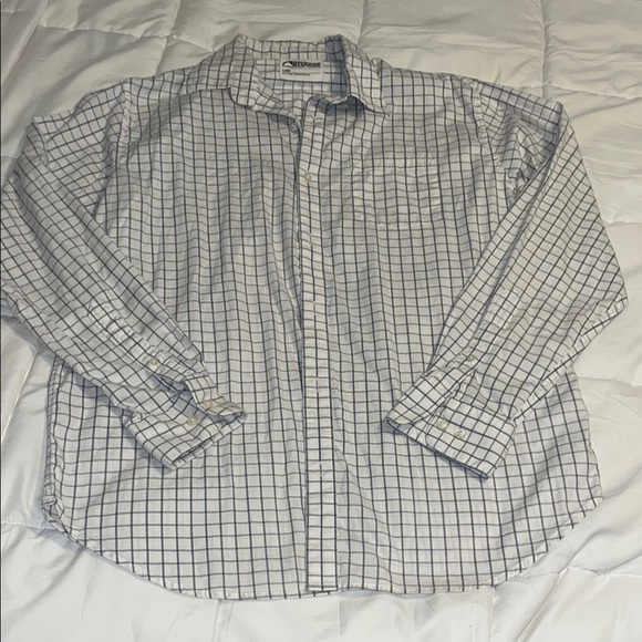 Mountain Khakis Men's Blue Checkered woven Shirt size Large - Picture 1 of 8